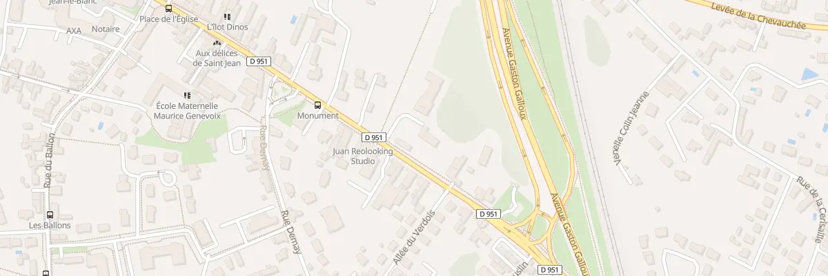 Plan du 57T Rue du Gen de Gaulle à Saint-Jean-le-Blanc