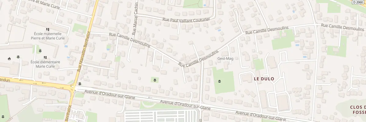 Plan du 31 Rue Camille Desmoulins à Fleury-les-Aubrais