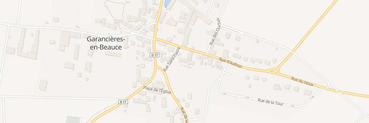 Plan du 2 Rue Saint-fiacre à Garancières-en-Beauce