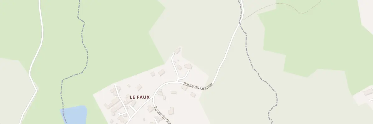 Plan du 17 Le Faux à Saint-Victor-en-Marche