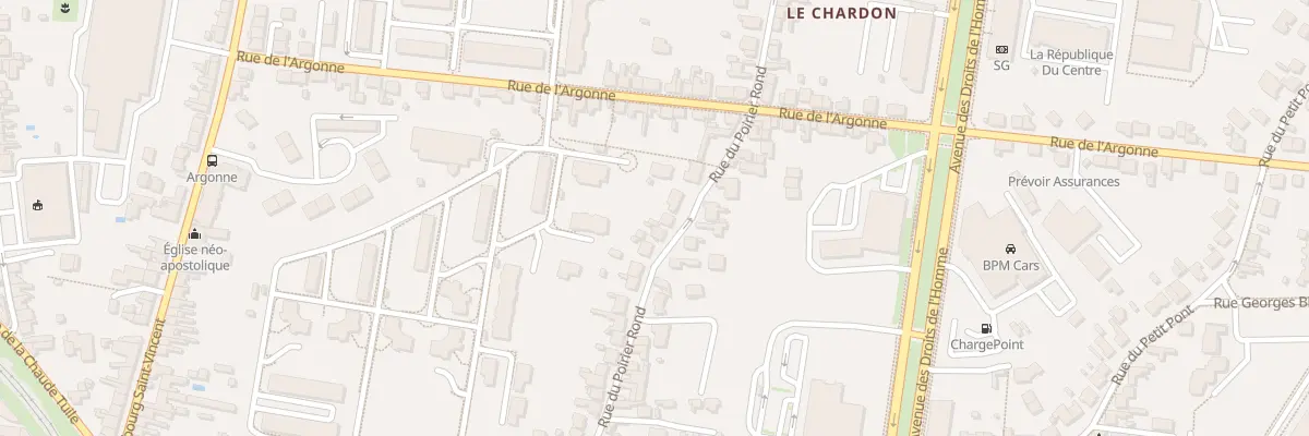Plan du 57 Rue du Poirier Rond à Orléans