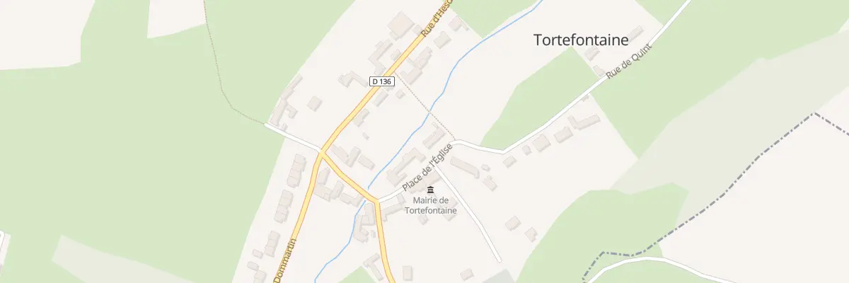 Plan du 5 Pl de l’Eglise à Tortefontaine
