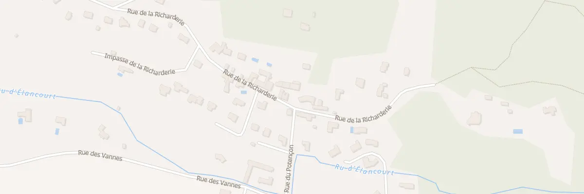 Plan du 27 Rue de la Richarderie à Jouars-Pontchartrain