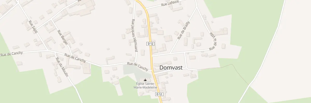 Plan du 2B Rue du Huit Mai à Domvast