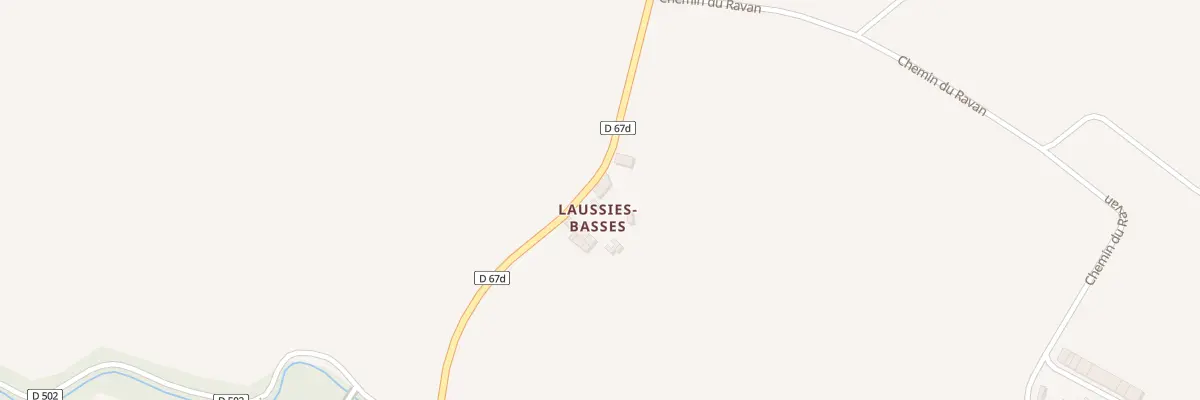 Plan du 413 Laussies Basses à Saint-Félix-Lauragais