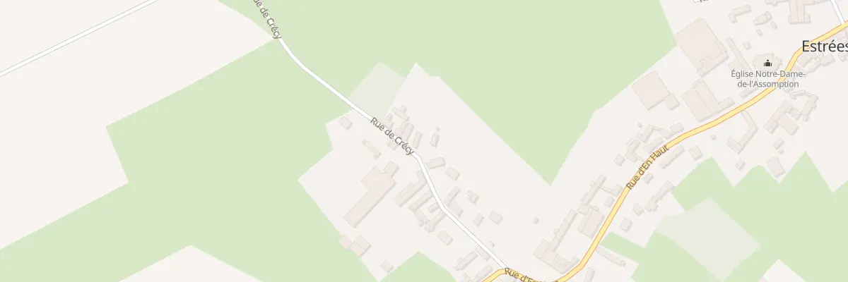 Plan du 12 Rue de Crécy à Estrées-lès-Crécy
