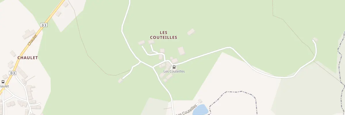 Plan du 14 Les Couteilles à Sainte-Feyre