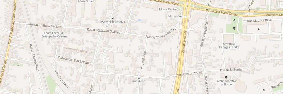 Plan du 35 Rue de la Pellerine à Orléans