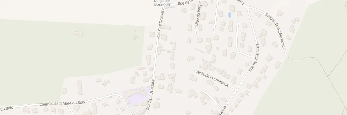 Plan du 22 Rue Paul Drussant à Maurepas