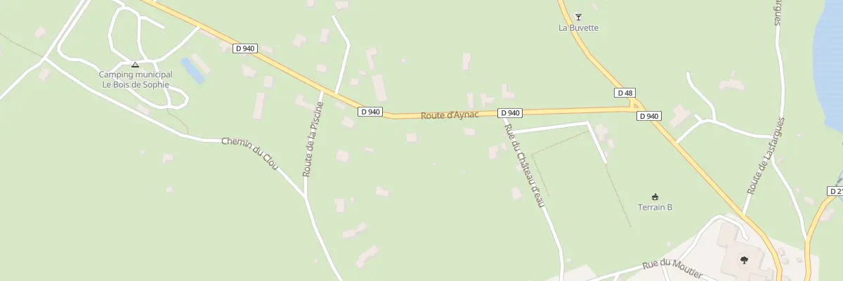 Plan du 297 Rte d’Aynac à Lacapelle-Marival