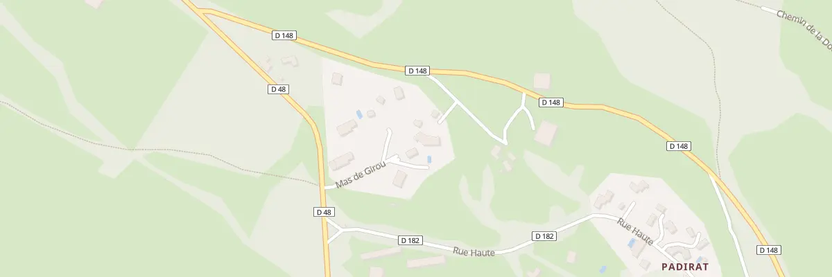 Plan du 5024 Mas de Girou à Issepts