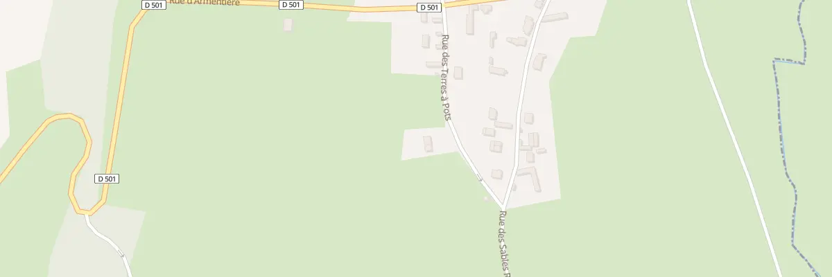 Plan du 6 Rue des Terres à Pots à Lachapelle-aux-Pots