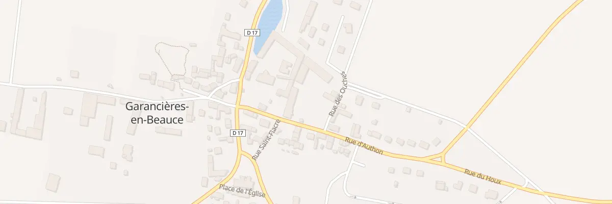 Plan du 5 Rue d’Authon à Garancières-en-Beauce