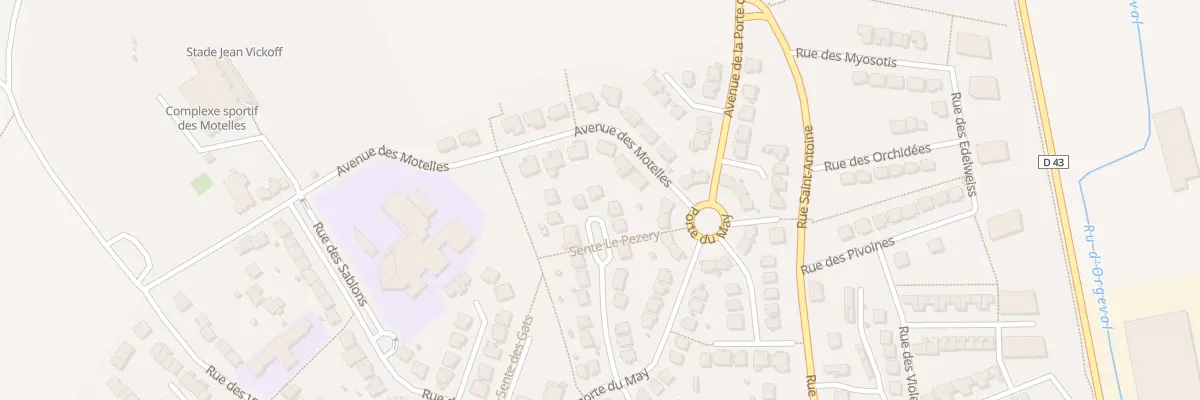 Plan du 17 Rue des Vignets à Ecquevilly