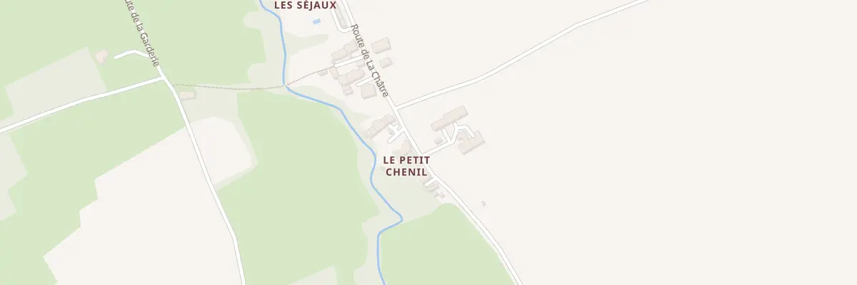 Plan du 11 Rte de la Chatre à Sarzay