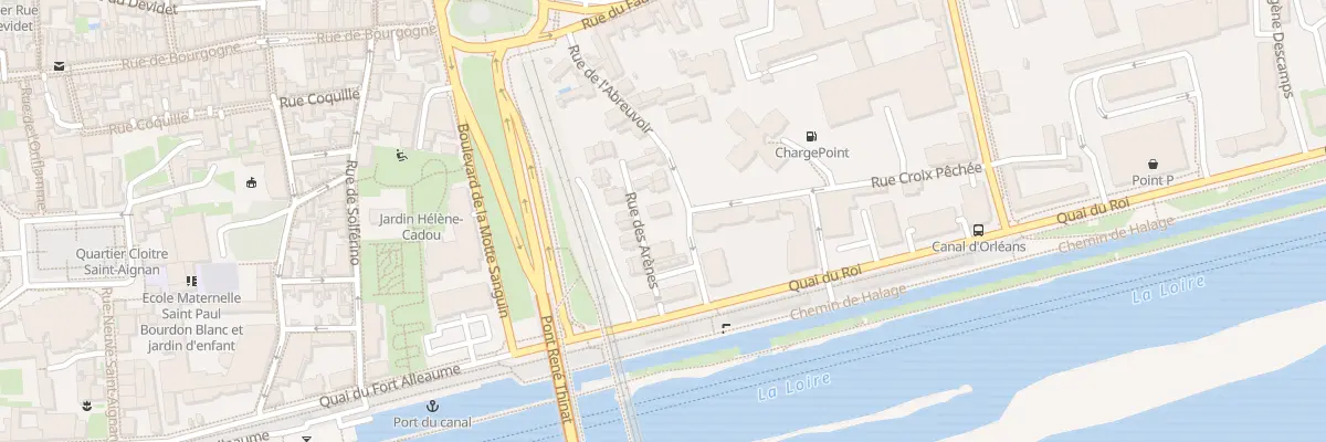 Plan du 3 Rue de l’Abreuvoir à Orléans
