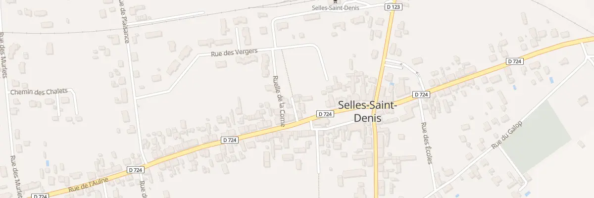 Plan du 4 Rue de l’Aulne à Selles-Saint-Denis