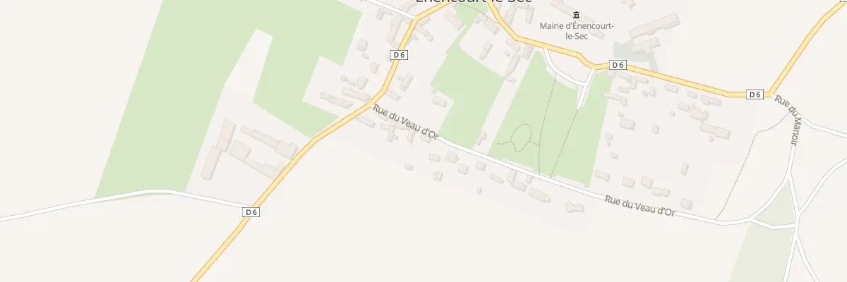 Plan du 6B Rue du Veau d’Or à La Corne-en-Vexin