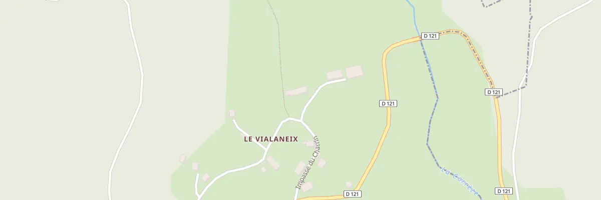 Plan du 5147 Le Vialaneix à Chaumeil