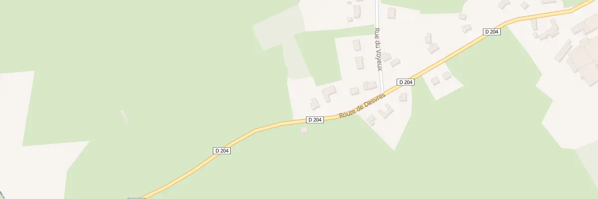 Plan du 60 Rte de Desvres à Lottinghen