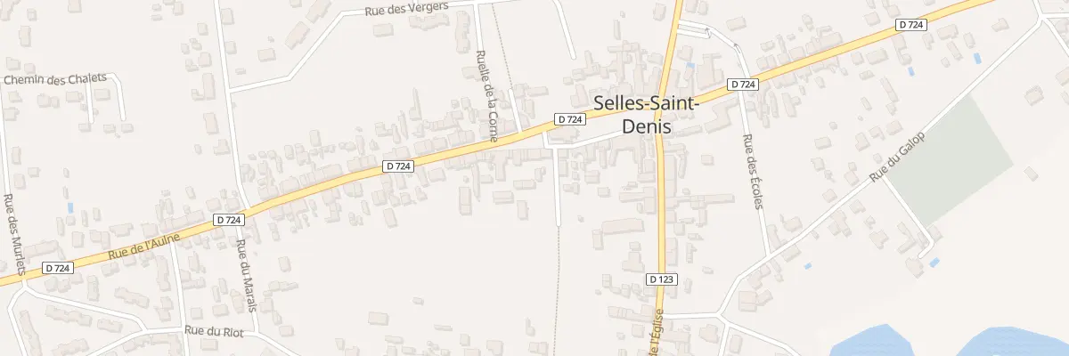 Plan du 3 Rue de l’Aulne à Selles-Saint-Denis