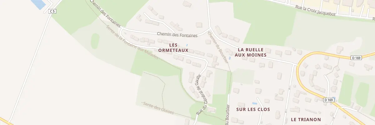 Plan du 5 Rue Yves de Kerveguen à Vigny