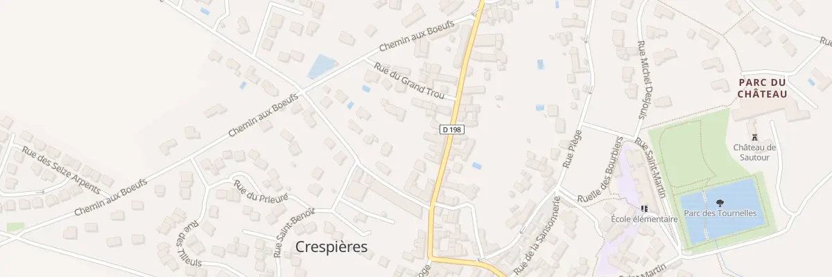 Plan du 17 Rue de Moncel à Crespières