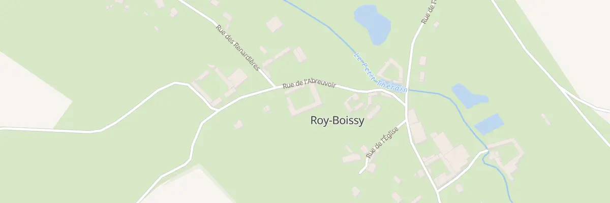 Plan du 2 Rue de l’Abreuvoir à Roy-Boissy
