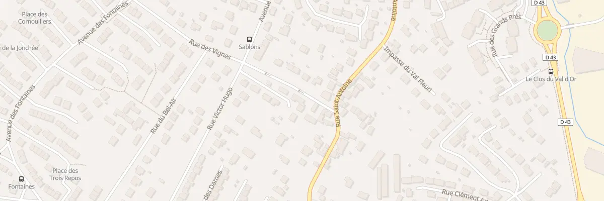 Plan du 3 Rue des Vignes à Ecquevilly