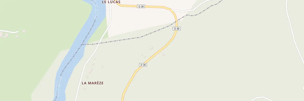 Plan du 5088F La Mareze à Saint-Martin-Laguépie