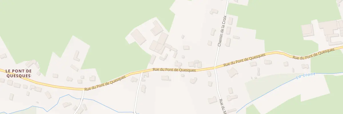 Plan du 52 Rue du Pont de Quesques à Quesques