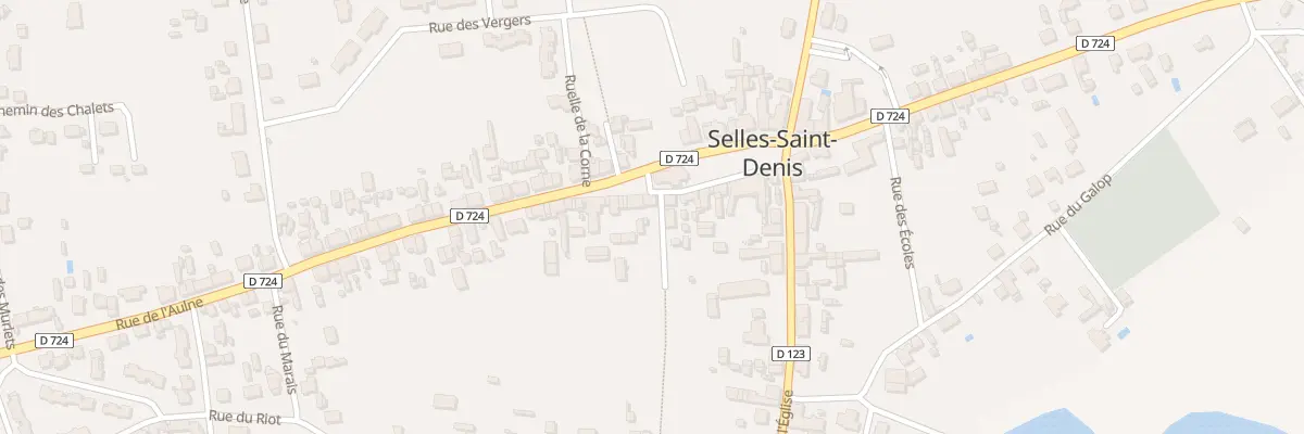 Plan du 1 Rue de l’Aulne à Selles-Saint-Denis