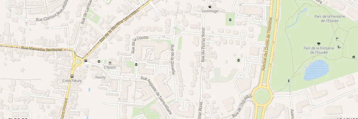 Plan du 26 Rue de la Douelle à Orléans