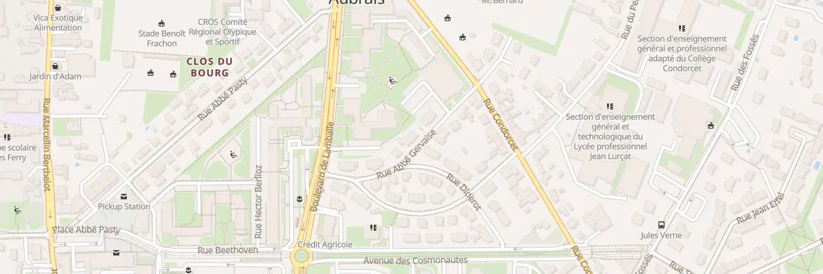 Plan du 10 Rue Danielle Casanova à Fleury-les-Aubrais