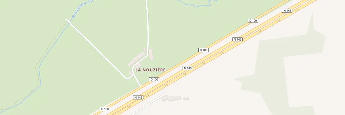 Plan du 5307 La Nouzière à Sainte-Feyre
