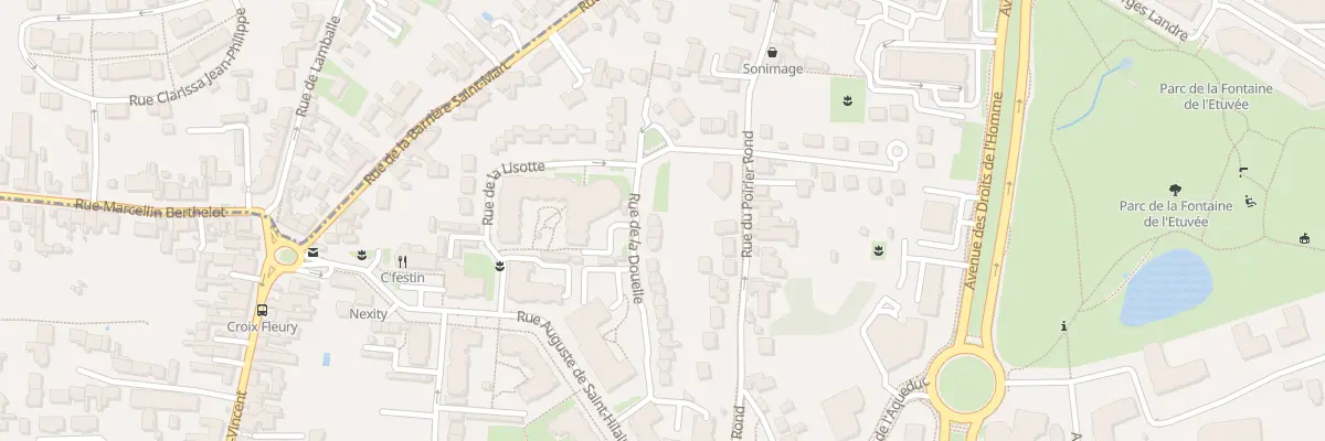 Plan du 30 Rue de la Douelle à Orléans