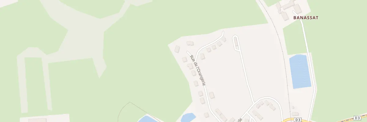 Plan du 25 Rue de l’Orangerie à Sainte-Feyre