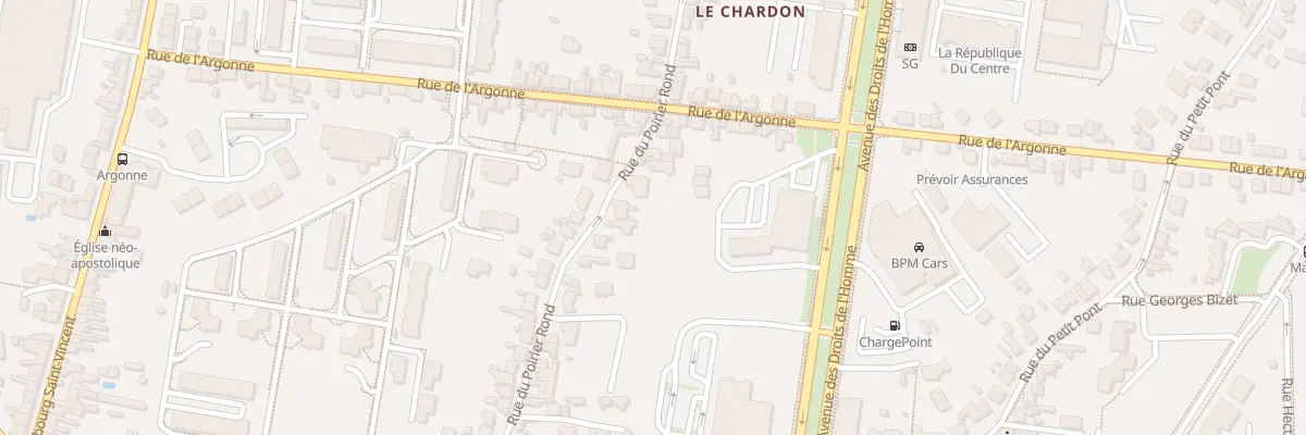 Plan du 52 Rue du Poirier Rond à Orléans