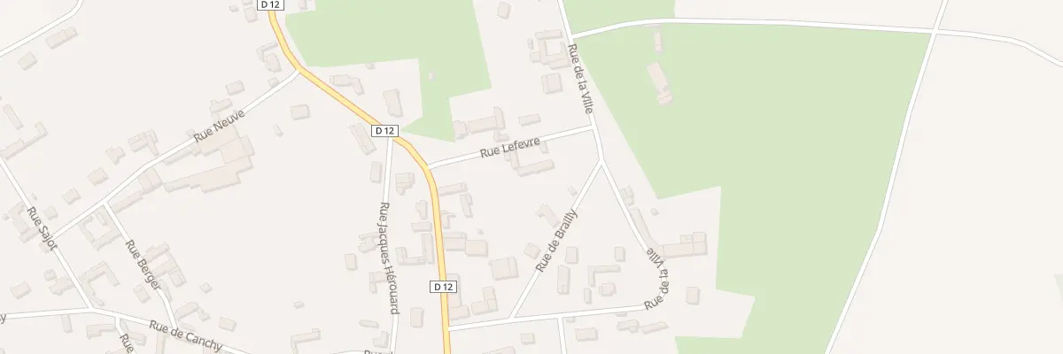 Plan du 2 Rue Lefevre à Domvast