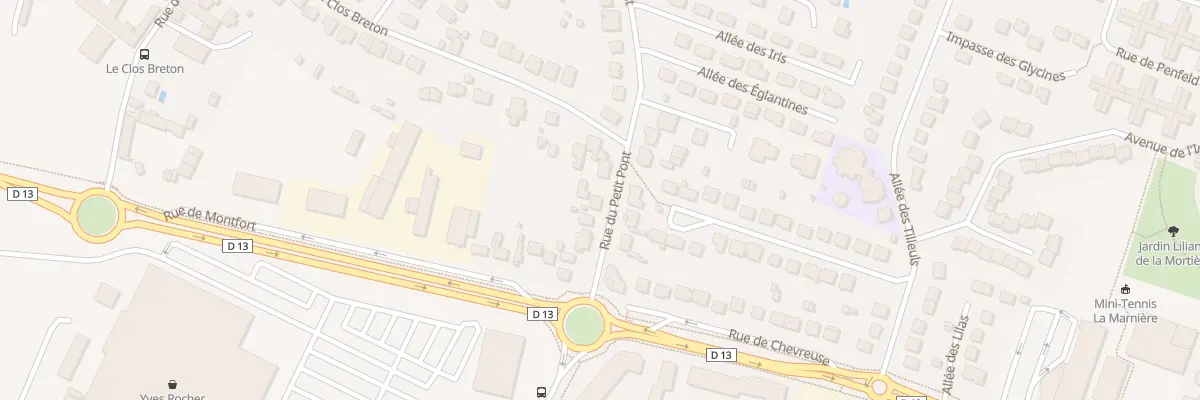 Plan du 32B Rue du Petit Pont à Maurepas
