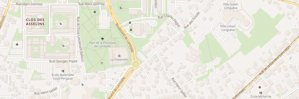 Plan du 21 Rue des Fossés à Fleury-les-Aubrais