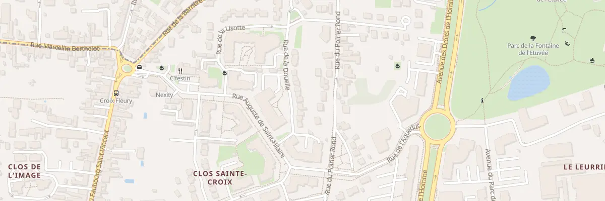 Plan du 14 Rue de la Douelle à Orléans