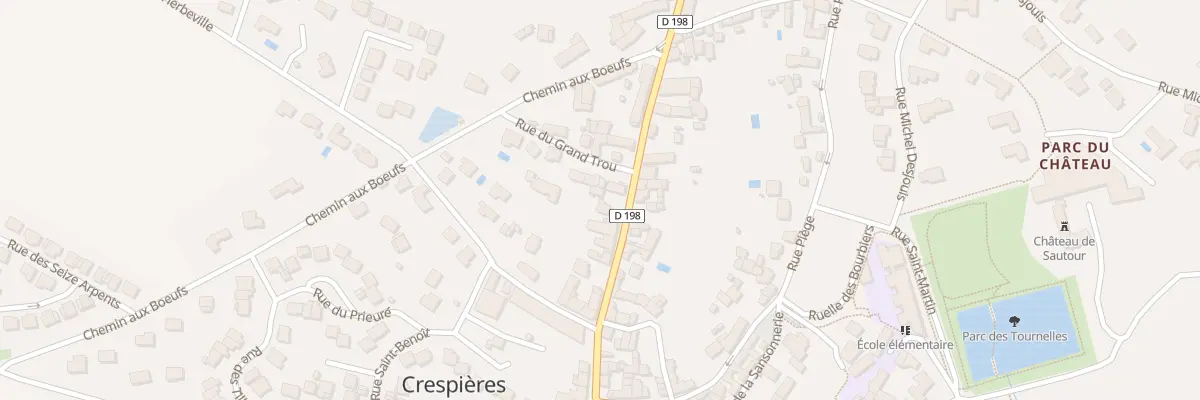 Plan du 19B Rue de Moncel à Crespières