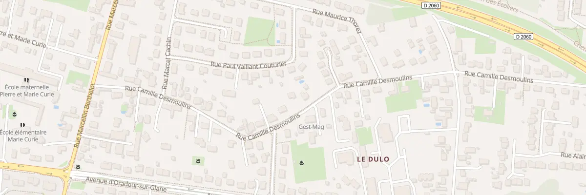 Plan du 41 Rue Camille Desmoulins à Fleury-les-Aubrais