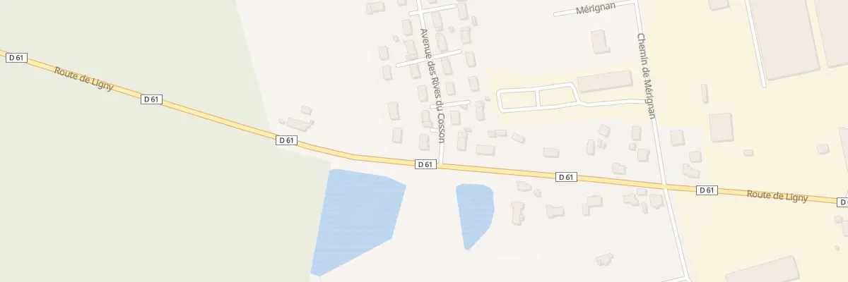 Plan du 1 Av des Rives du Cosson à La Ferté-Saint-Aubin