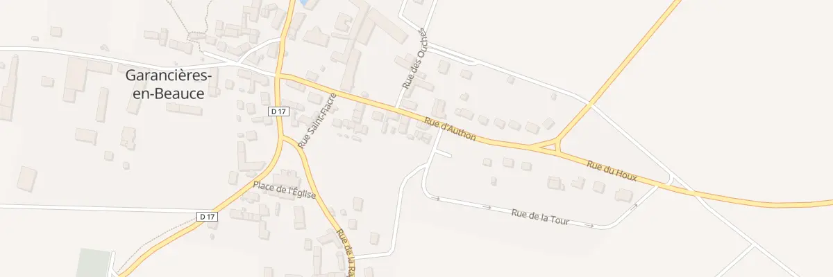 Plan du 14 Rue d’Authon à Garancières-en-Beauce