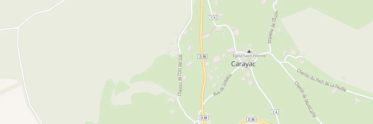 Plan du 5071F L’Ort Del Gal à Carayac