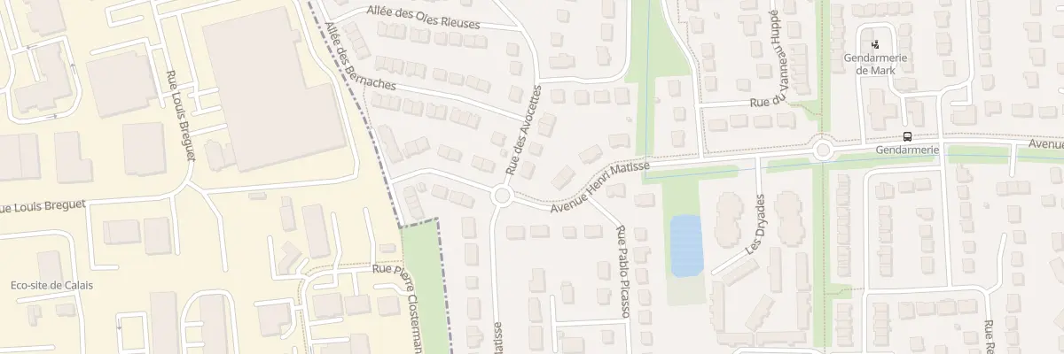 Plan du 20 Rue des Avocettes à Marck
