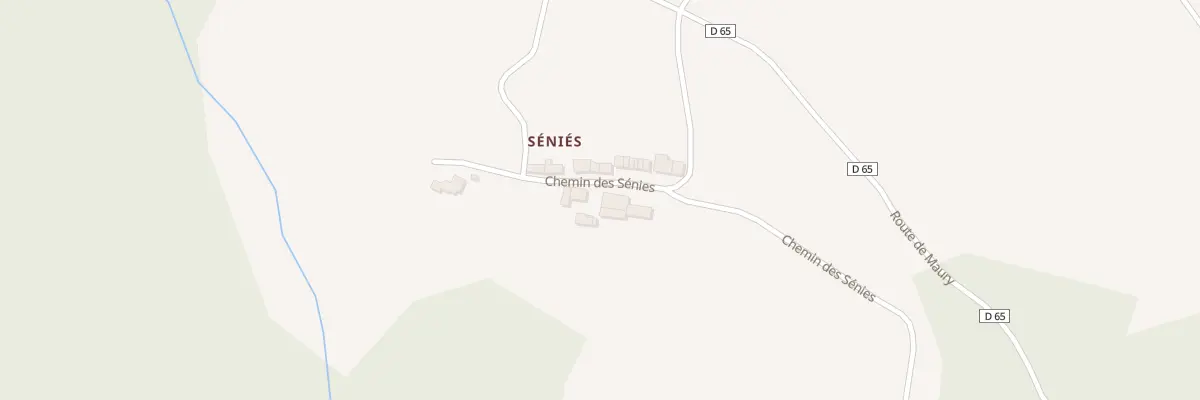 Plan du 5000 Senies à Roumengoux