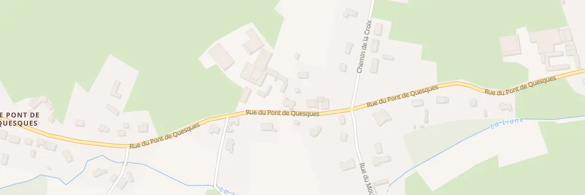Plan du 50 Rue du Pont de Quesques à Quesques